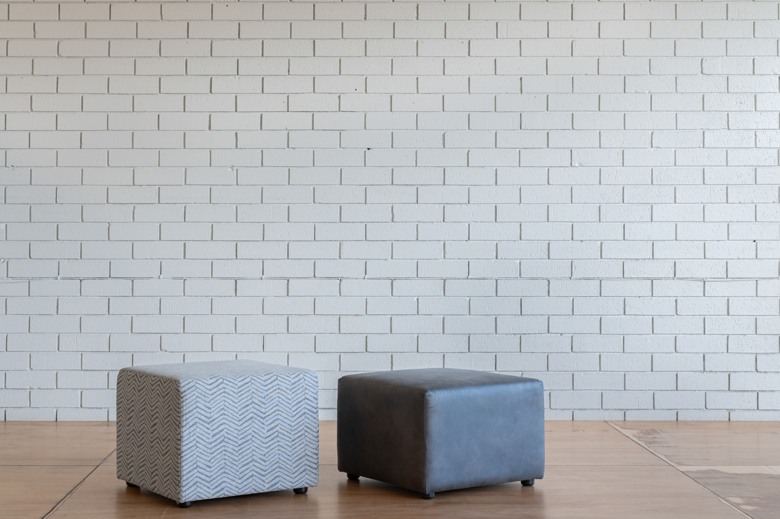 Custom Square Ottoman